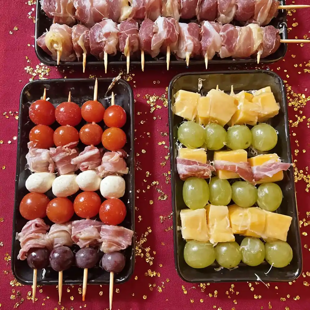 Brochettes apéritives