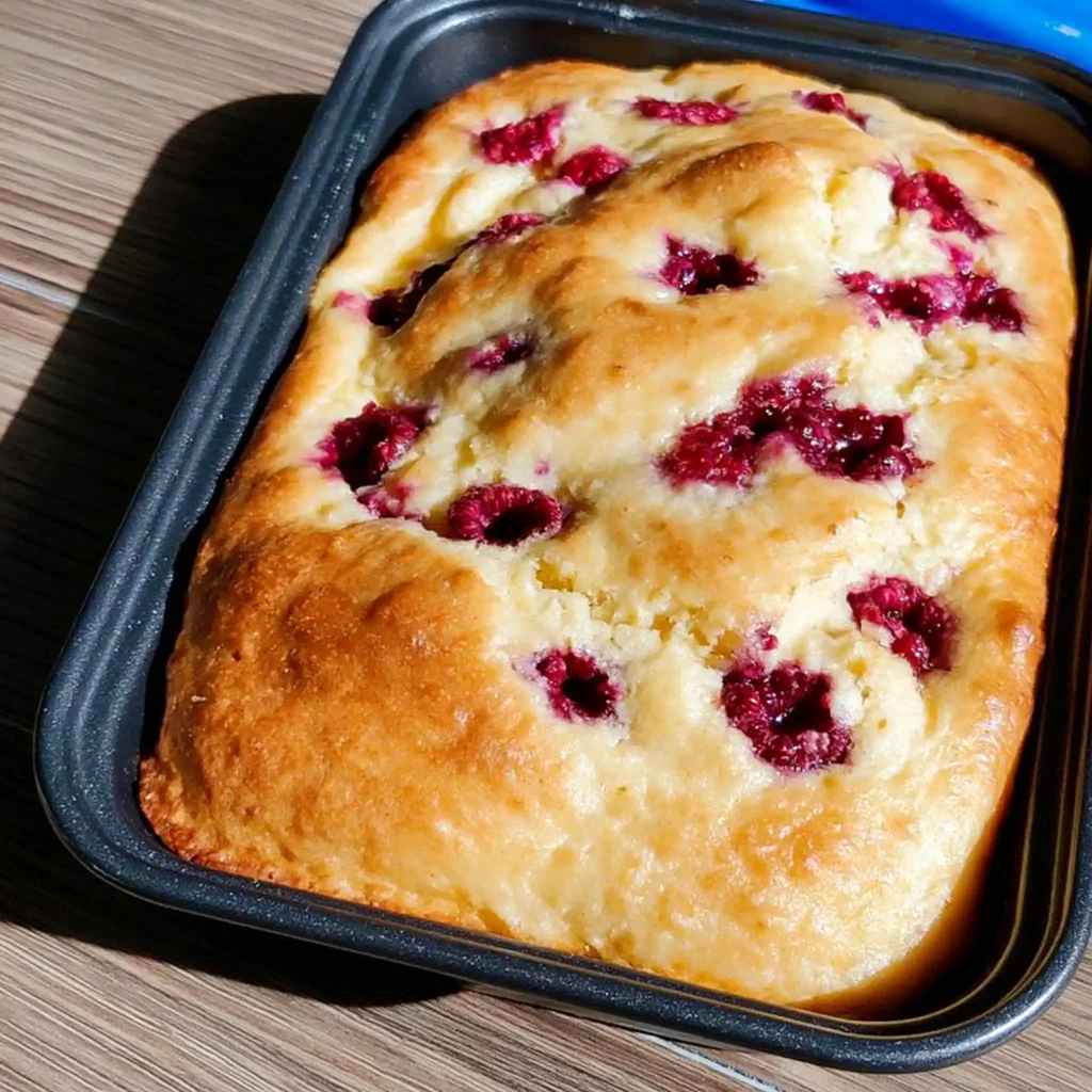 Cake citron framboise