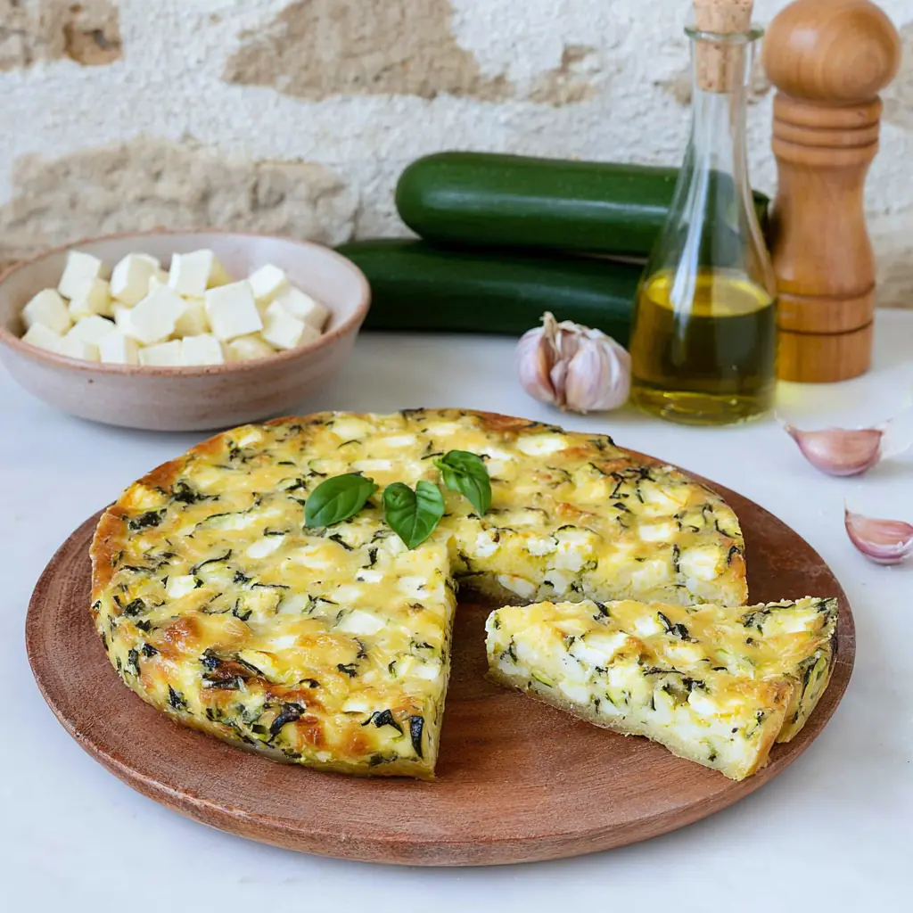 Clafoutis de courgette à la feta : recette simple et savoureuse 4 Clafoutis de courgette