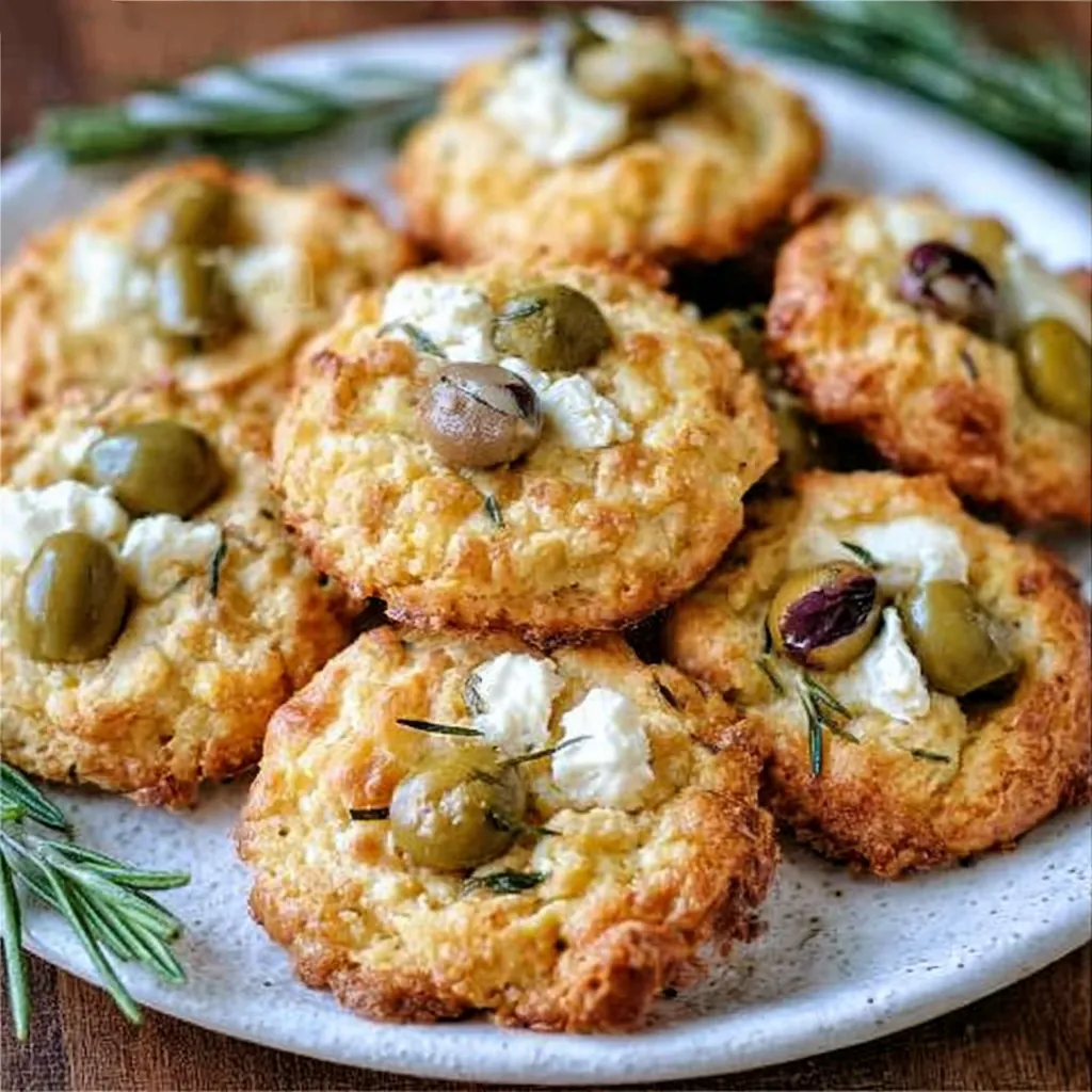 Cookies Olives Feta