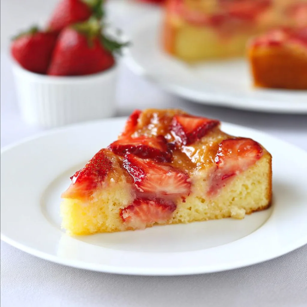 Gâteau aux fraises facile, fondant et fruité 4 Gâteau aux fraises