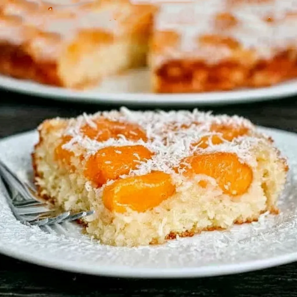 Gâteau renversé abricots