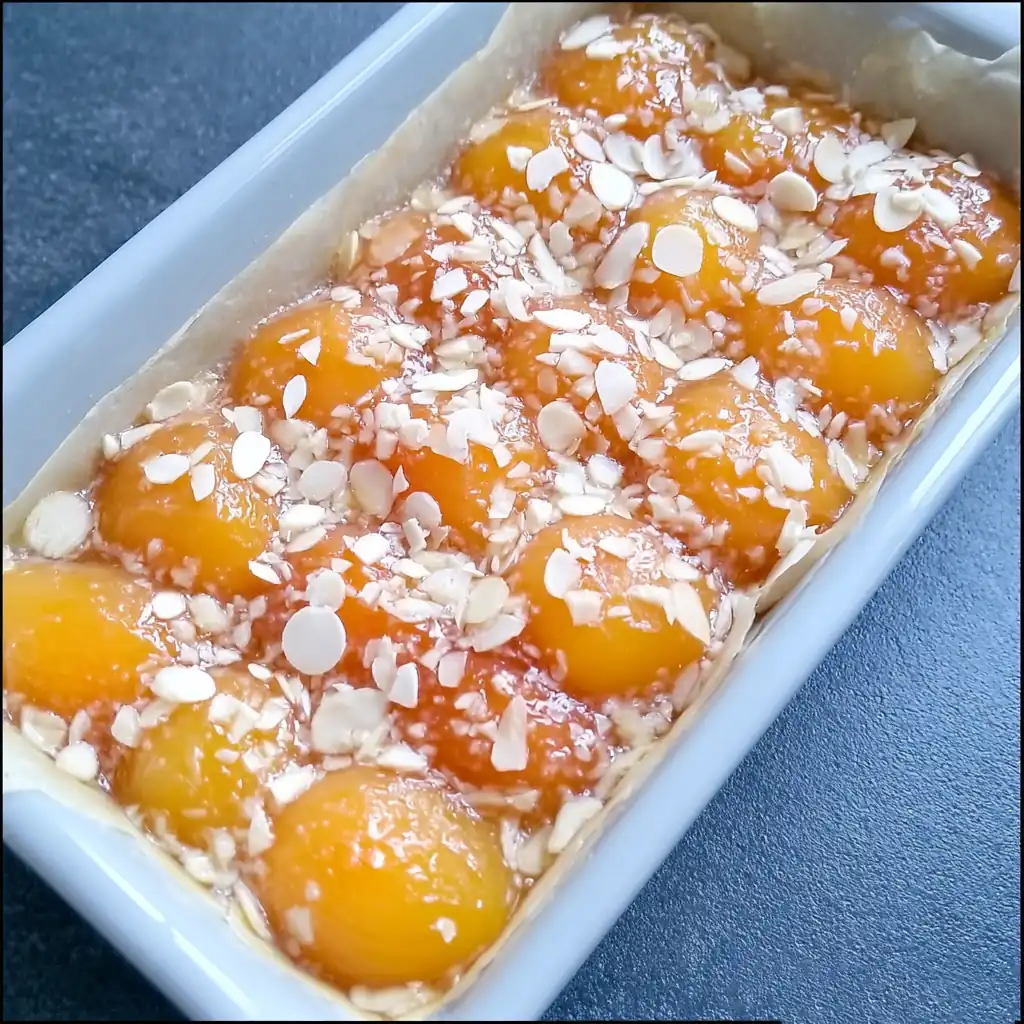 Moelleux mascarpone amandes abricots