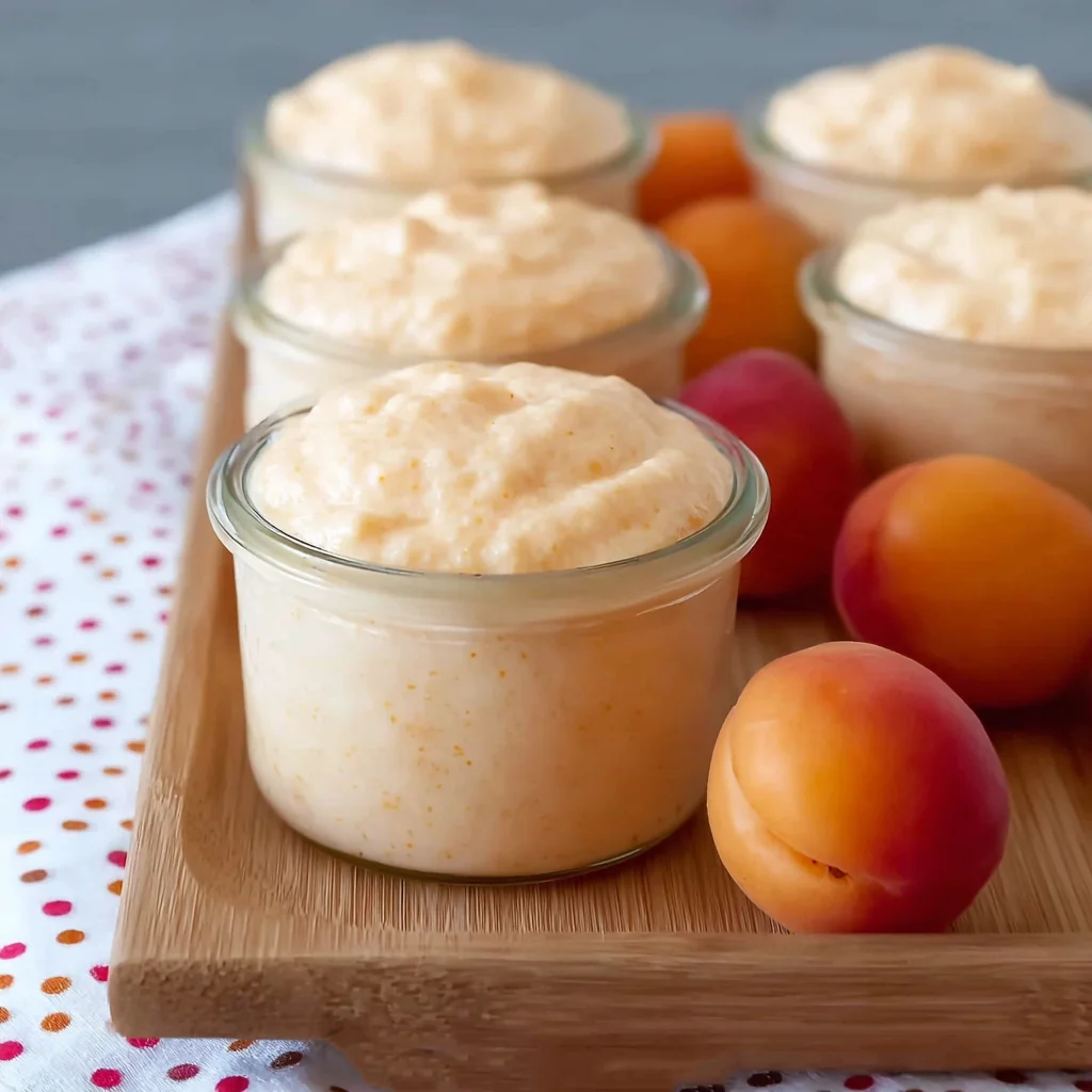 Mousse à l'abricot