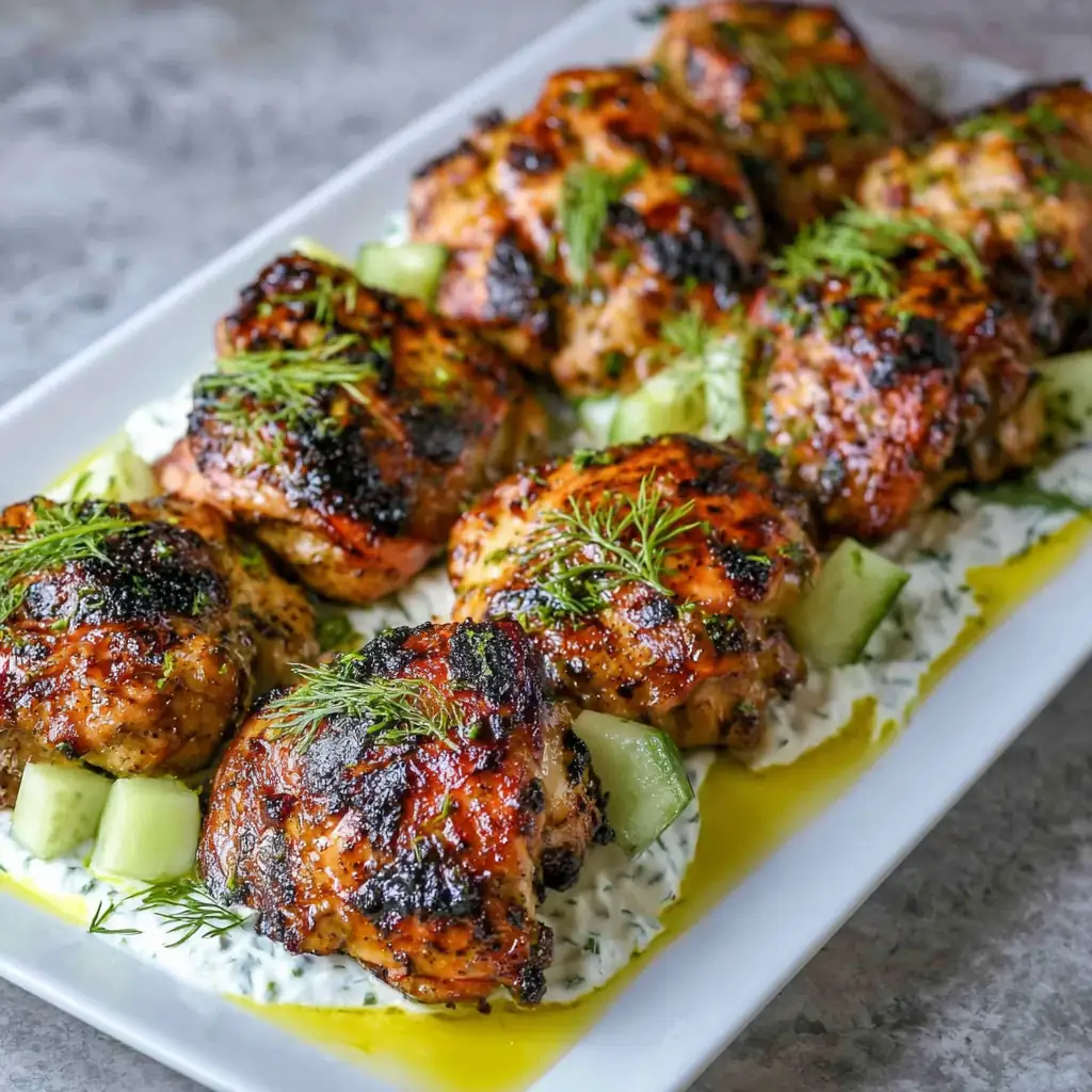 Poulet à la Grecque