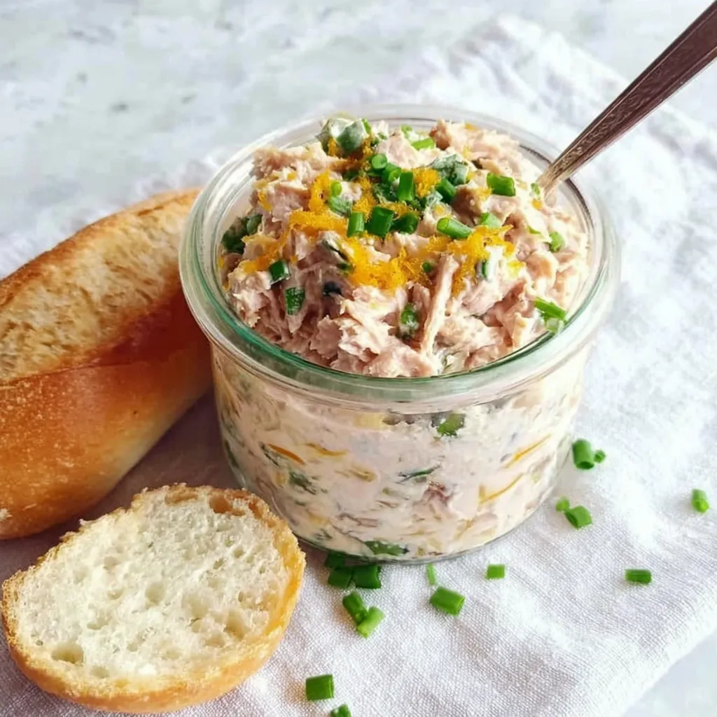 Rillettes de thon gingembre orange