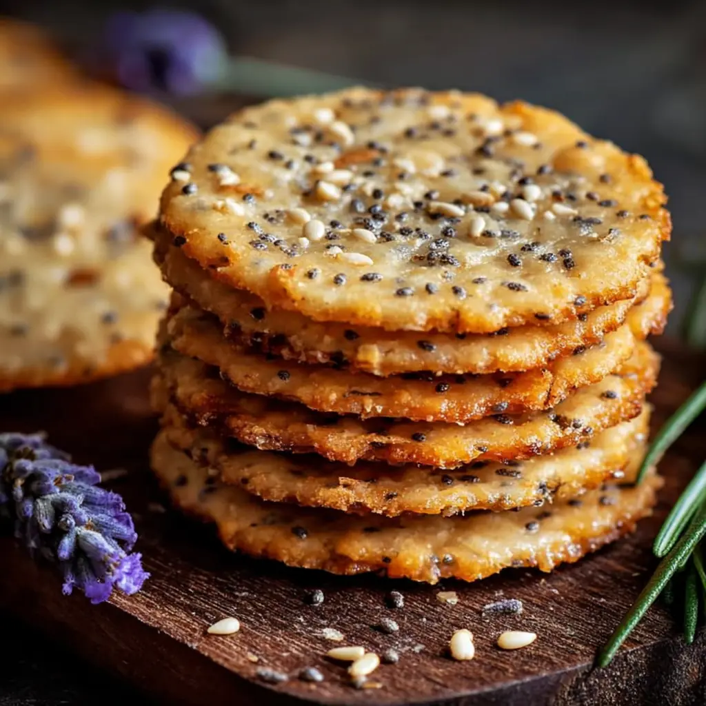 Sablés au Comté et sésame