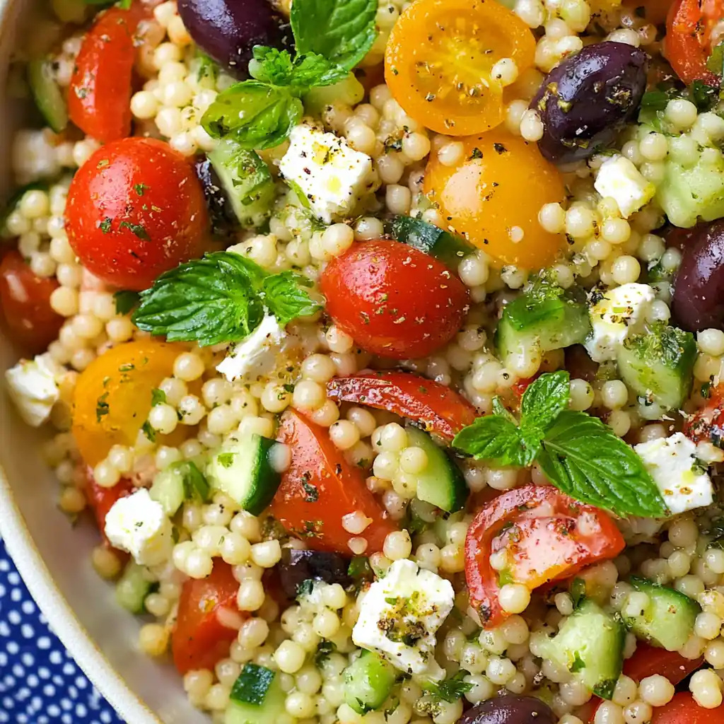 Salade de couscous perlé