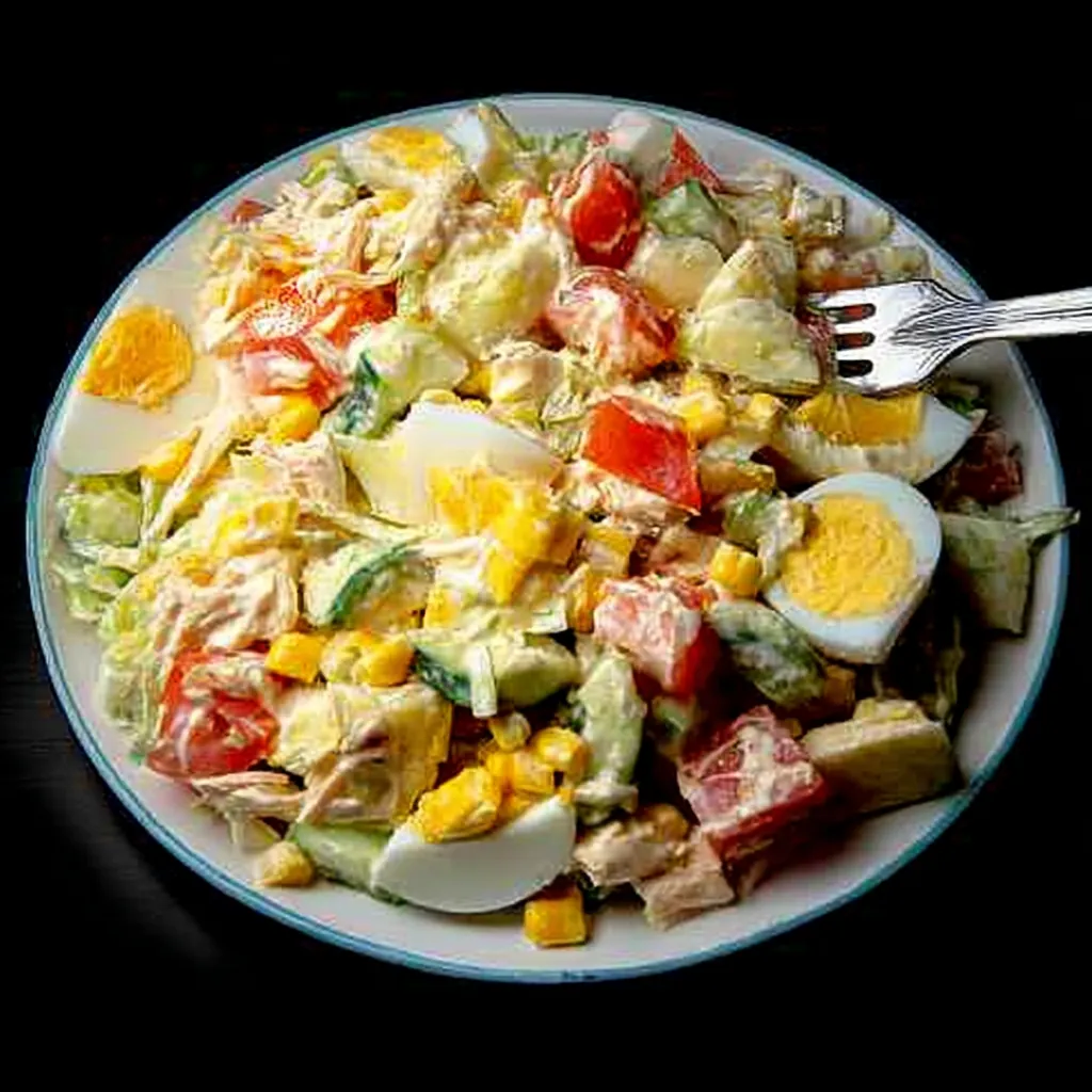 Salade légère pour le dîner