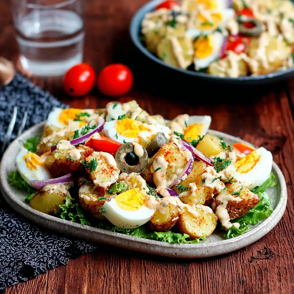 Salade pommes de terre thon