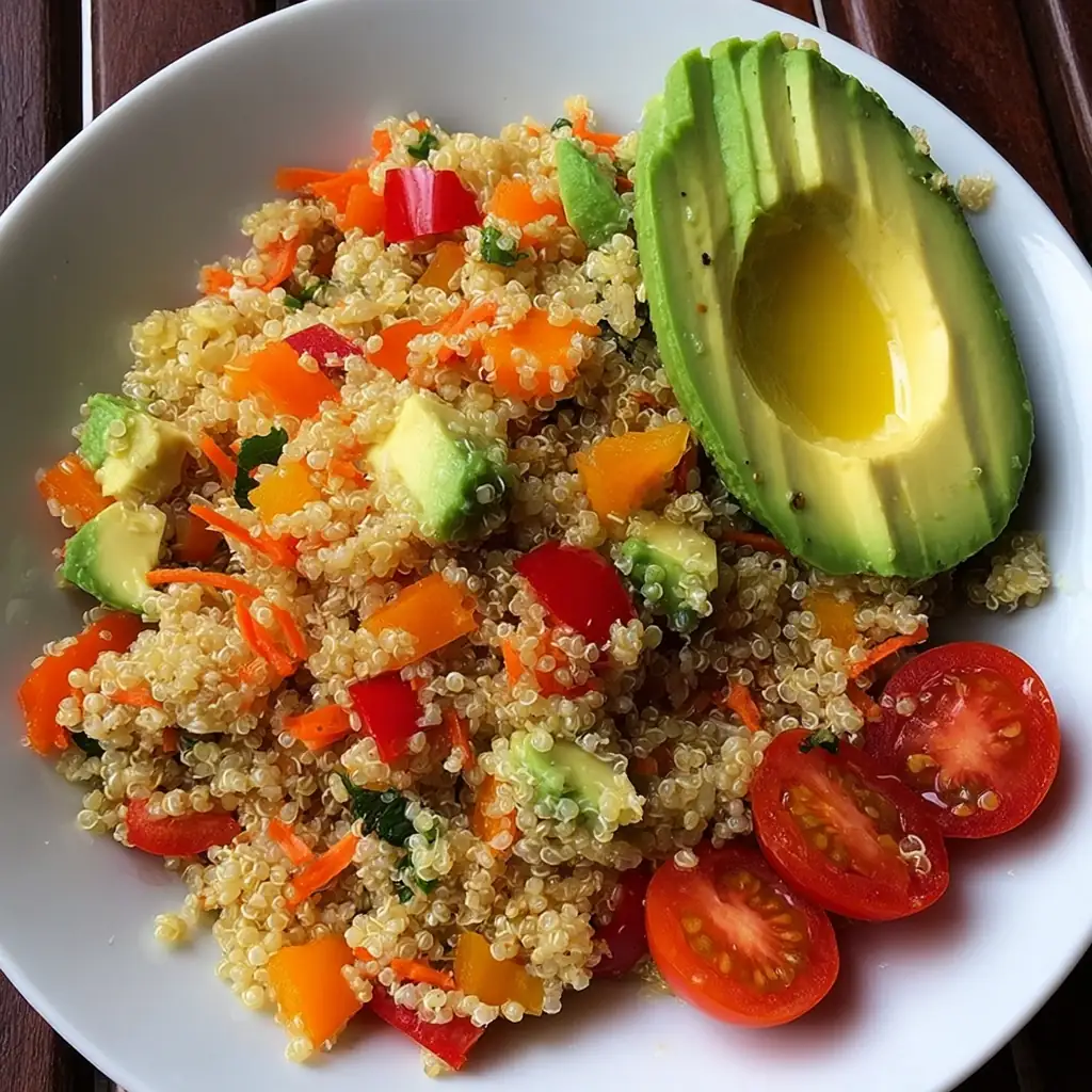 Salade quinoa avocat