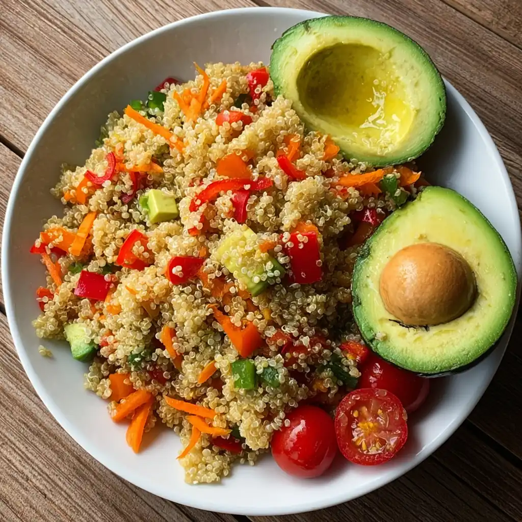 Salade quinoa avocat