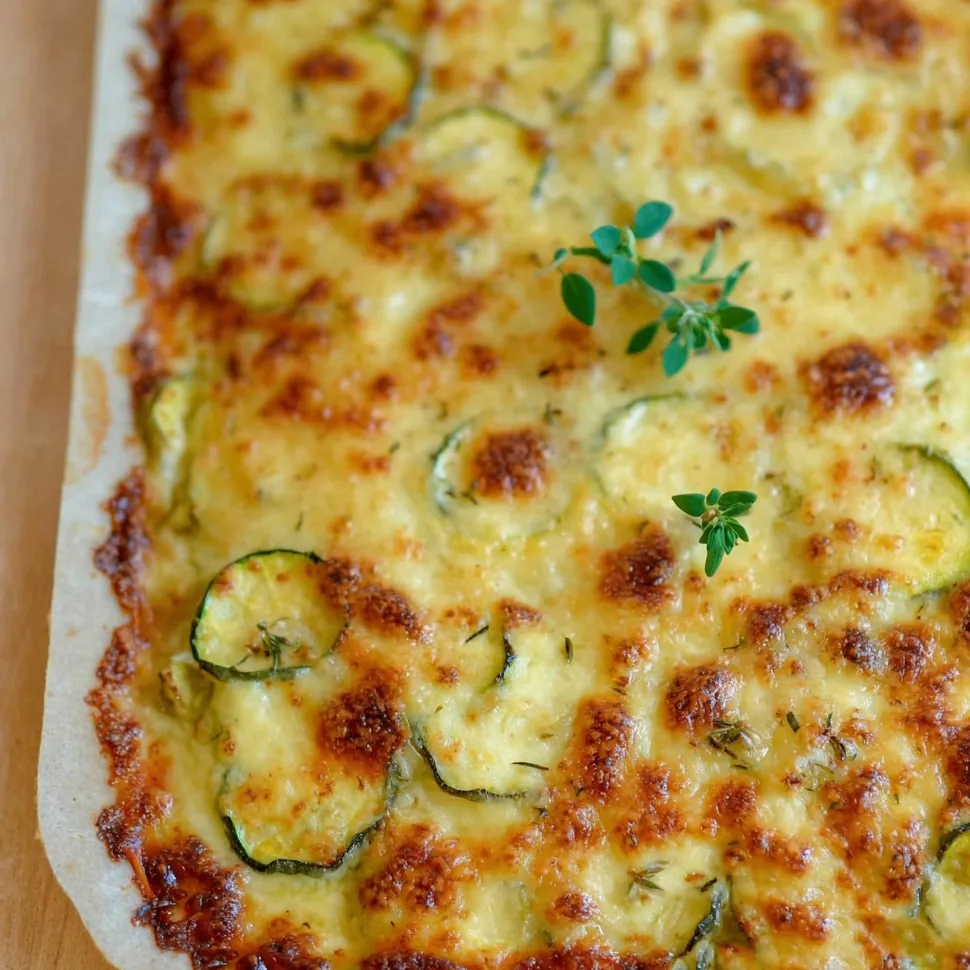 Scarpaccia de courgette