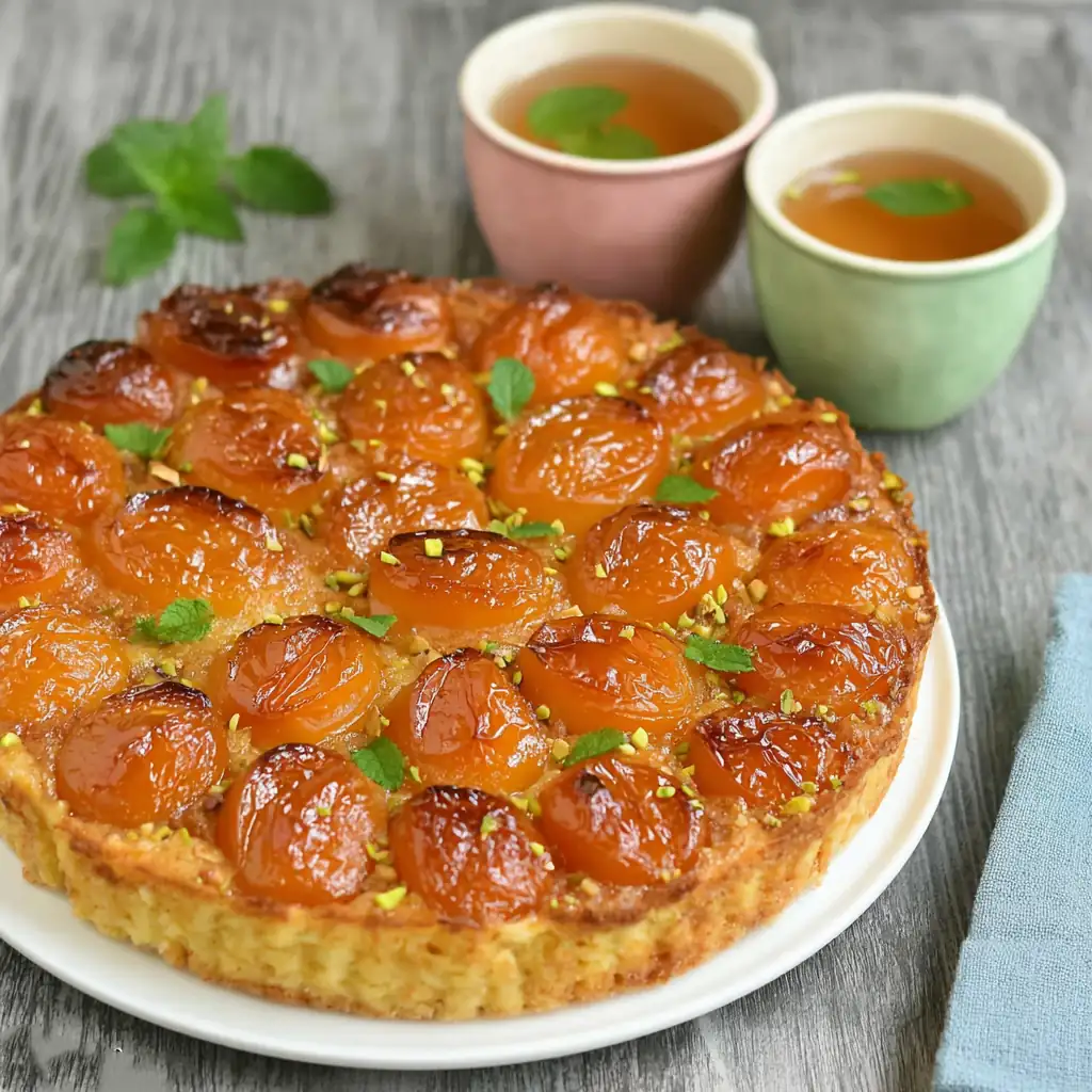 Tarte tatin abricots