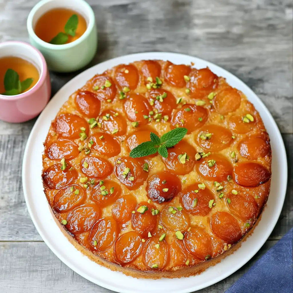 Tarte tatin abricots