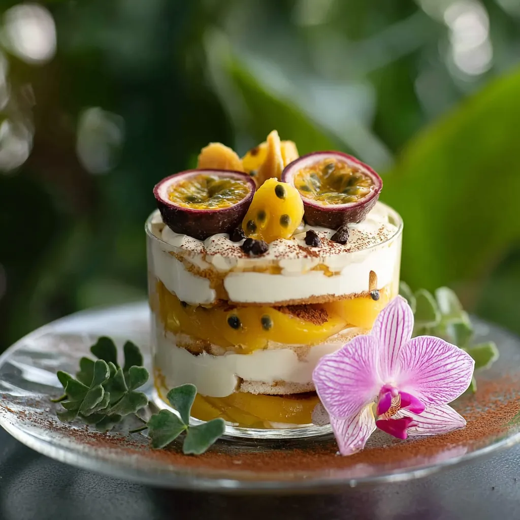 Tiramisu mangue passion