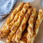 Torsades feuilletées au sésame
