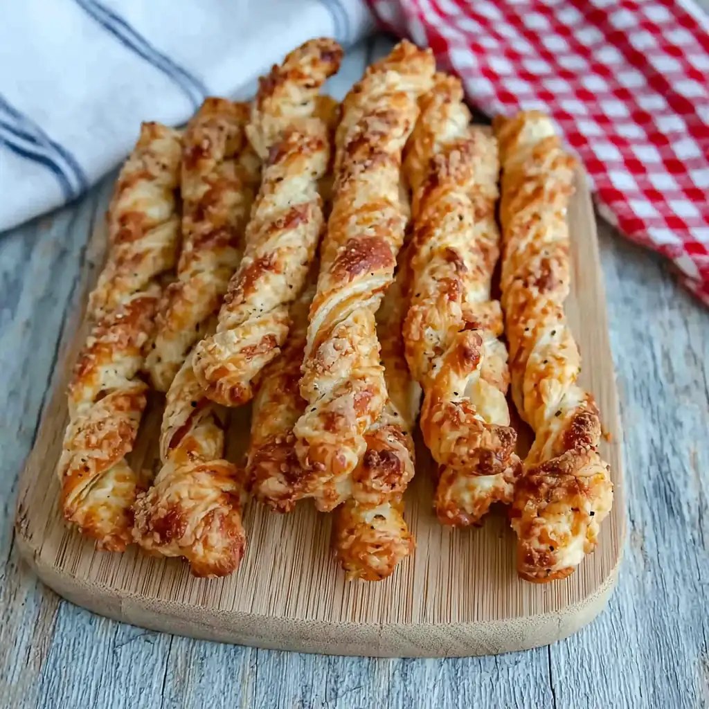 Torsades feuilletées au sésame