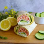 Wraps au saumon fumé