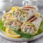 Wraps thon concombre