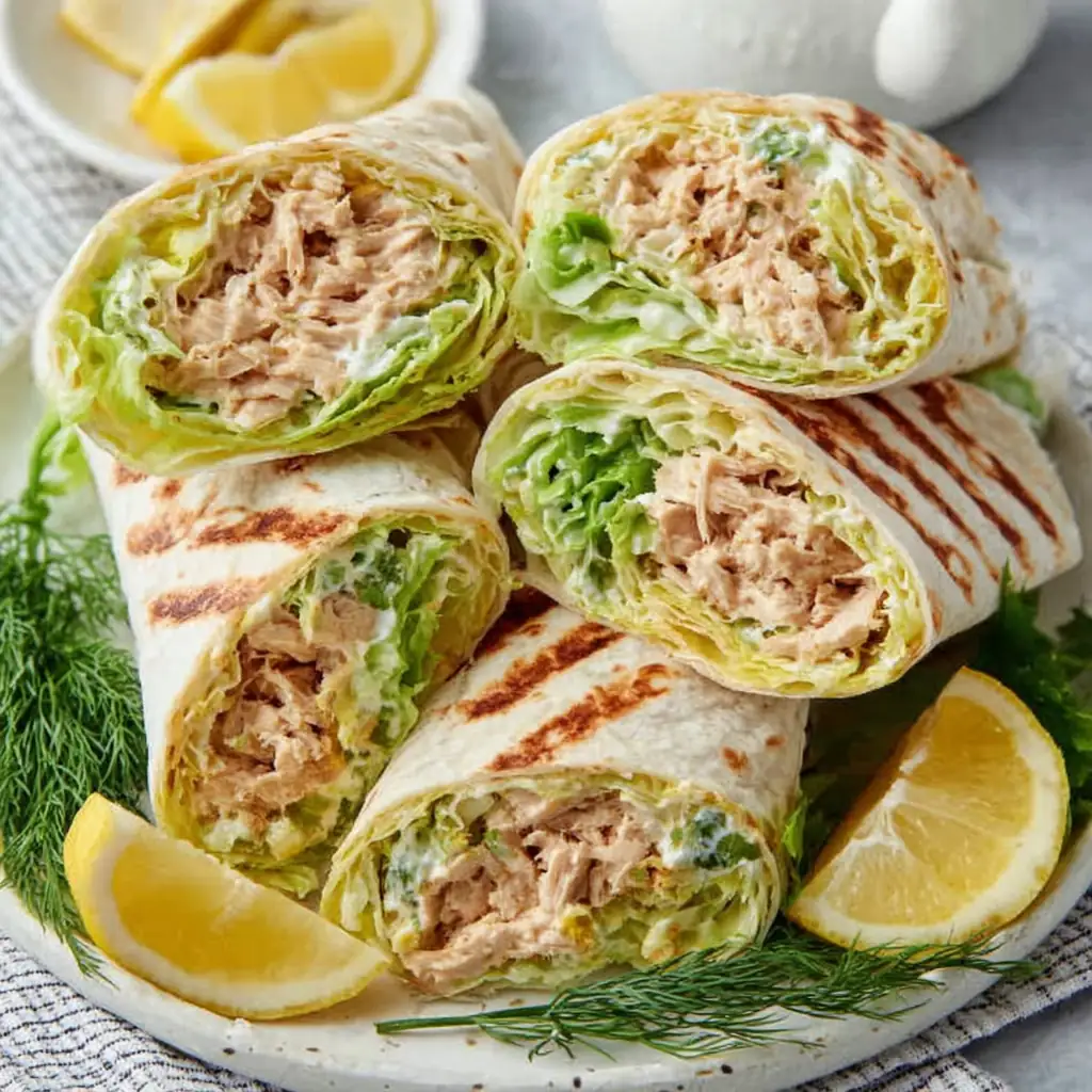 Wraps thon concombre
