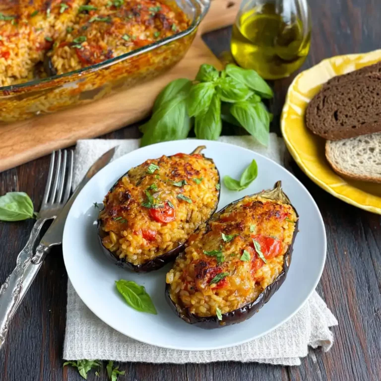 Aubergines farcies