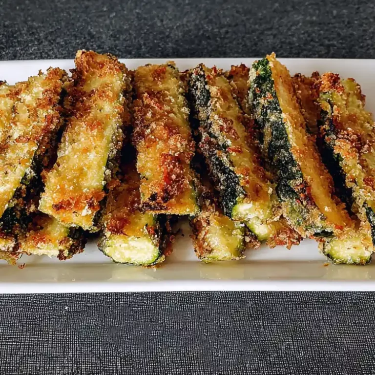 Bâtonnets de courgettes croustillants