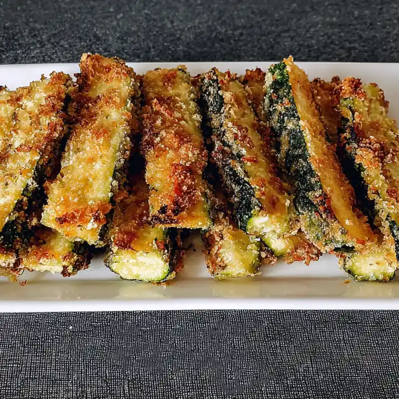 Bâtonnets de courgettes croustillants