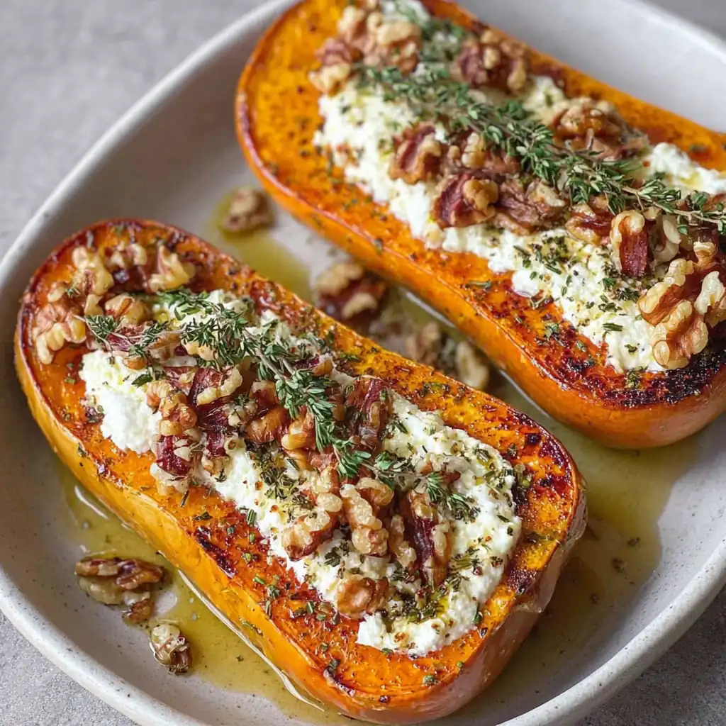 Butternut rôti au miel