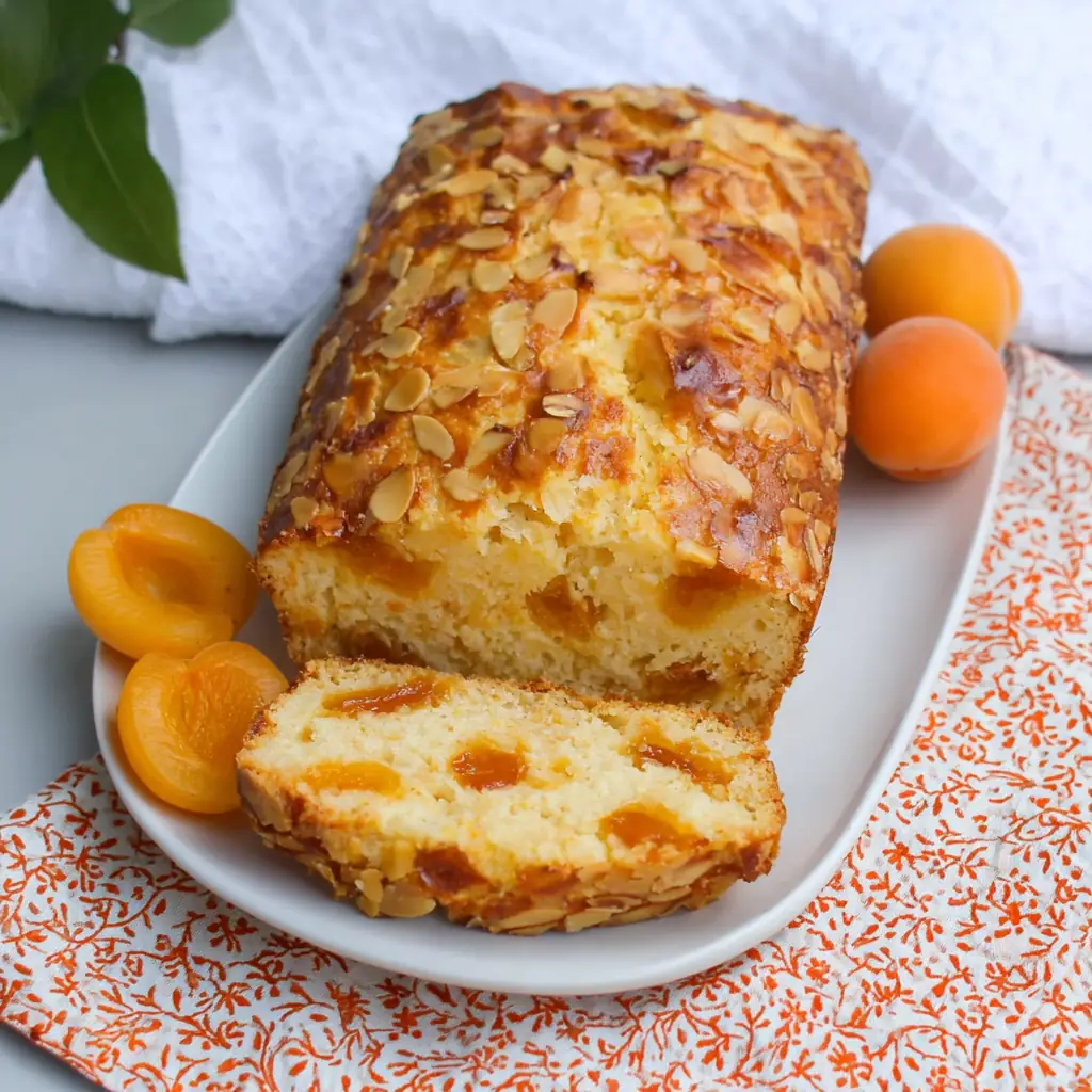 Cake aux abricots moelleux au yaourt et citron 4 Cake aux abricots