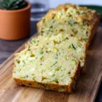 Cake courgettes feta
