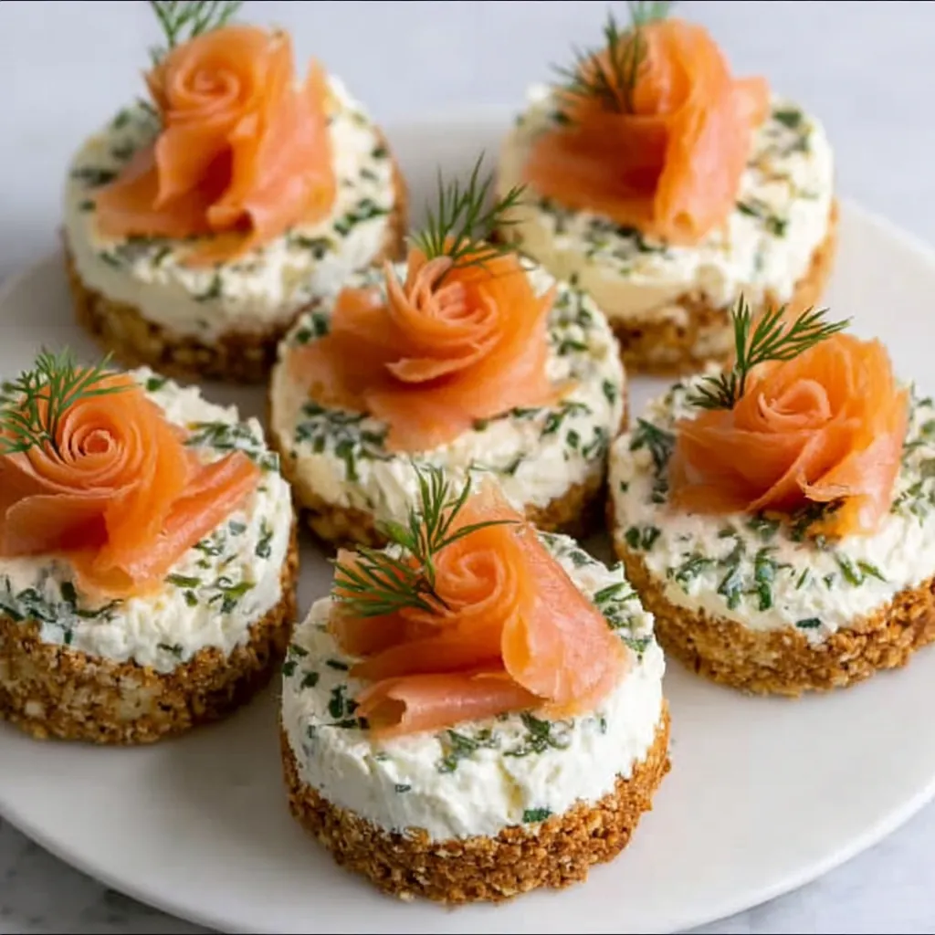 Cheesecake salé au saumon fumé
