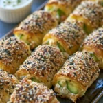 Cigares croquants aux courgettes
