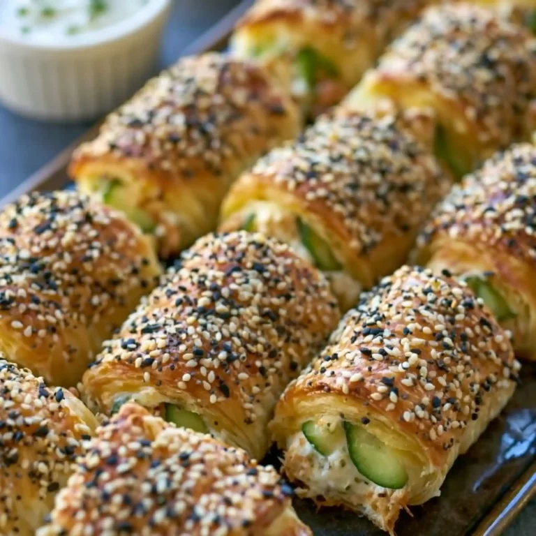 Cigares croquants aux courgettes