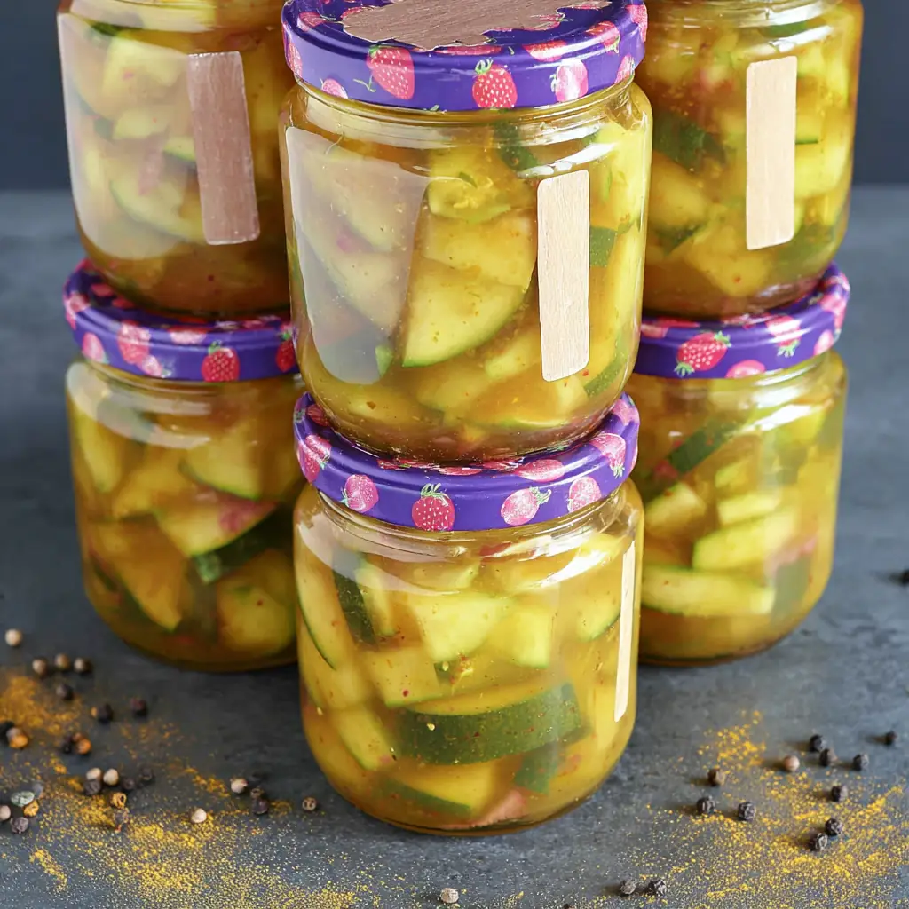 Courgettes aigres-douces