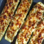 Courgettes farcies au chèvre