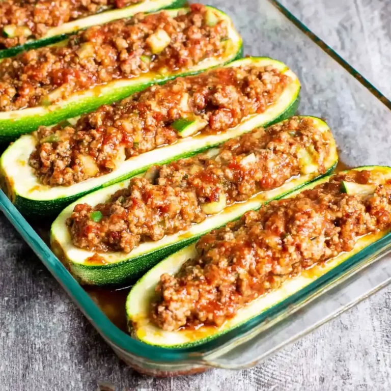Courgettes farcies au thon