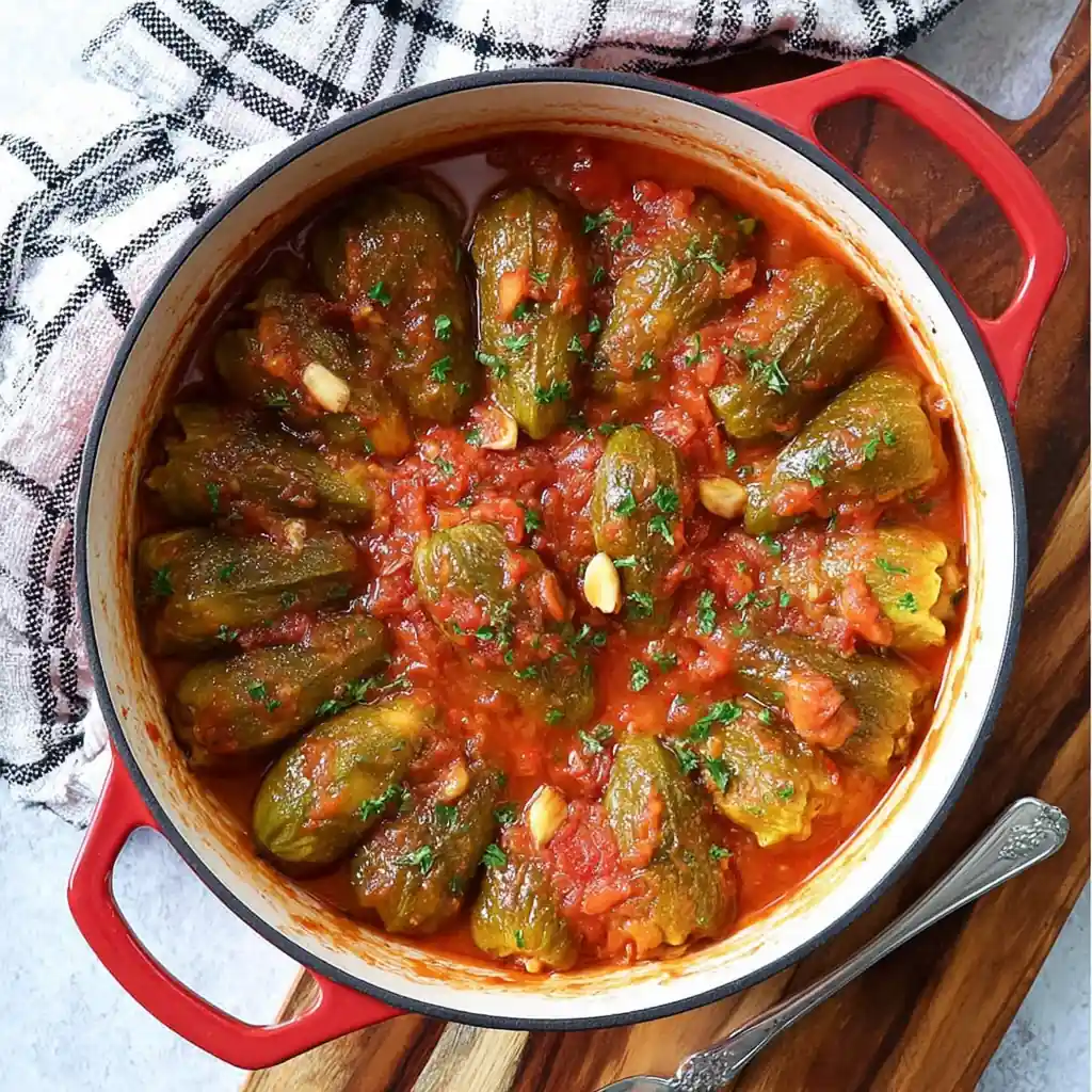 Courgettes farcies libanaise