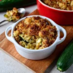 Crumble courgettes chèvre