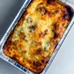 Flan courgette roquefort