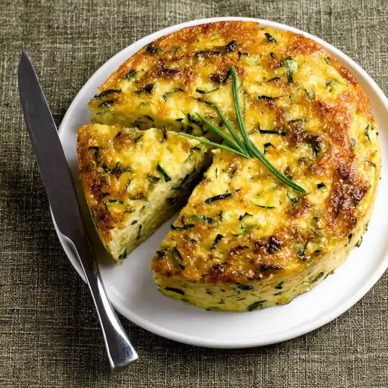 Flan courgettes fromage blanc