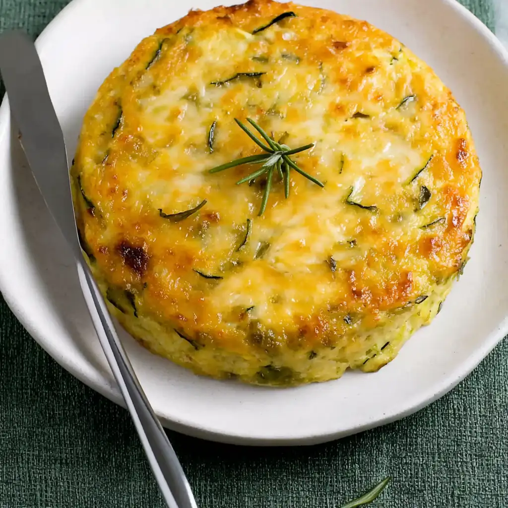 Flan courgettes fromage blanc