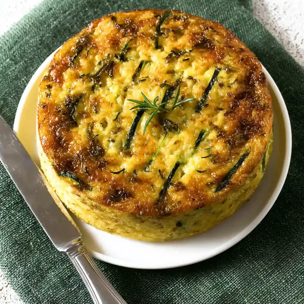 Flan courgettes fromage blanc