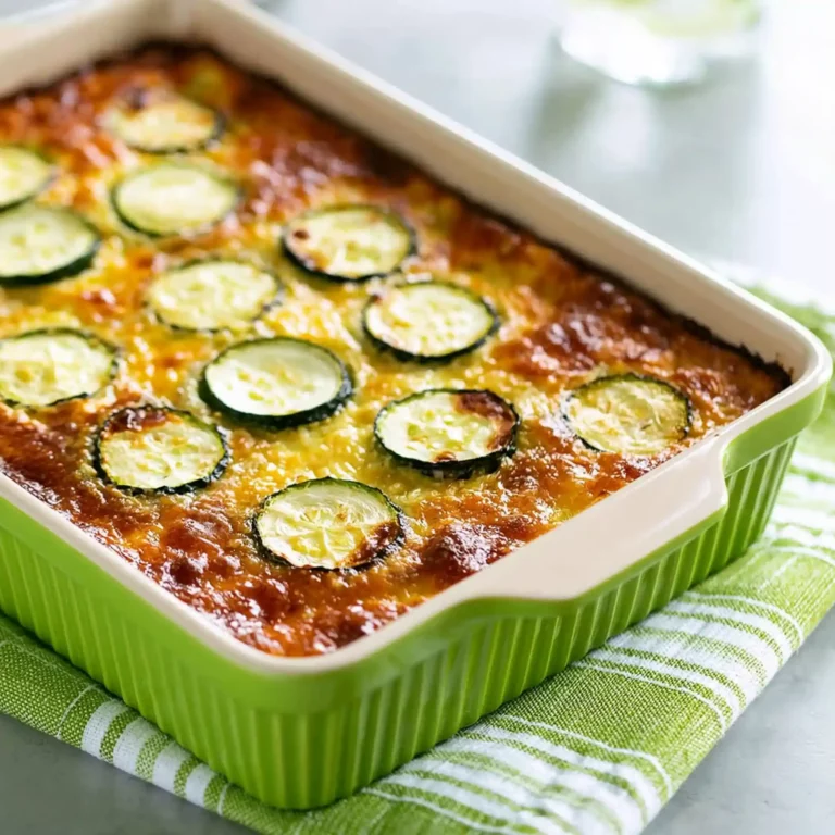 Flan de courgettes