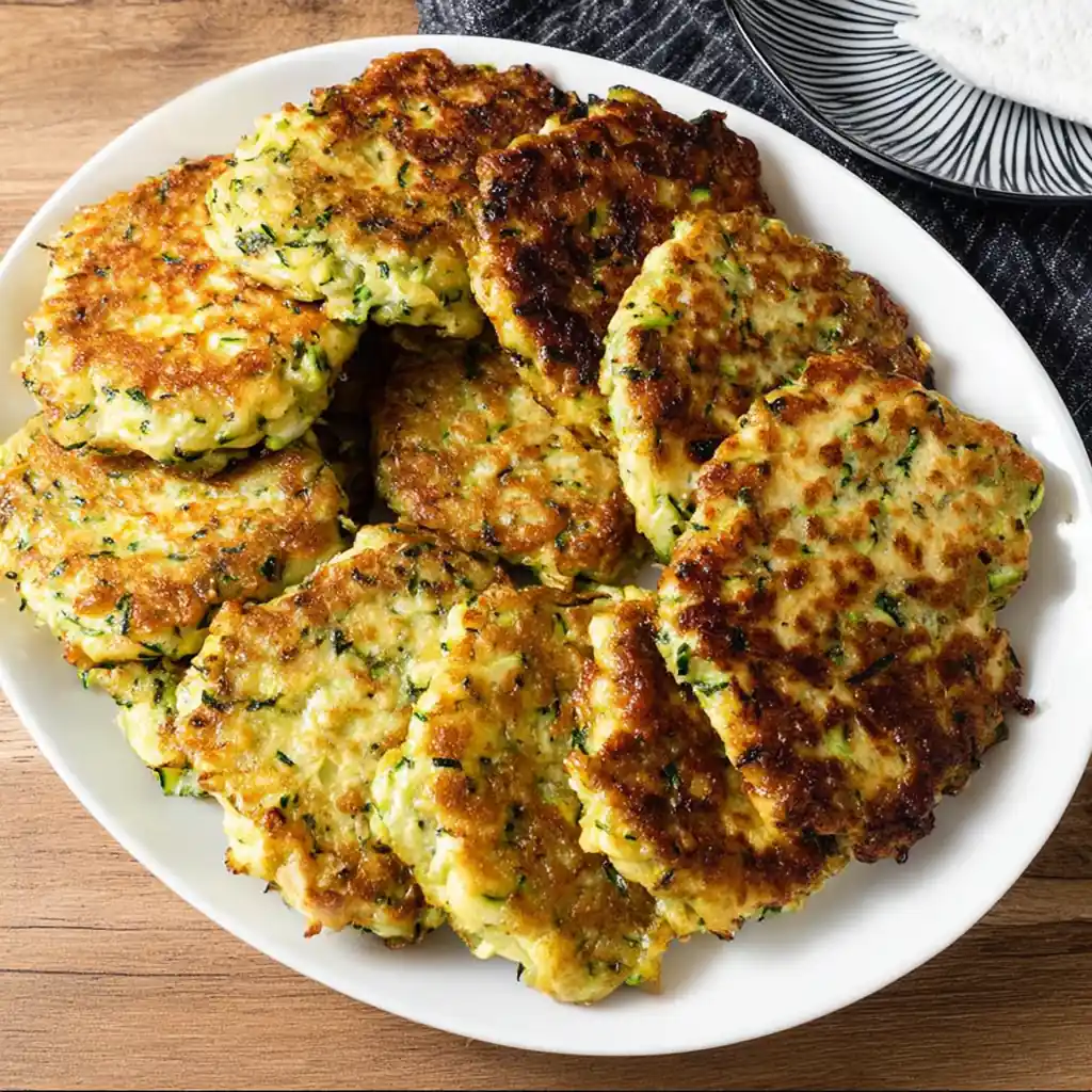 Galette courgette fromage