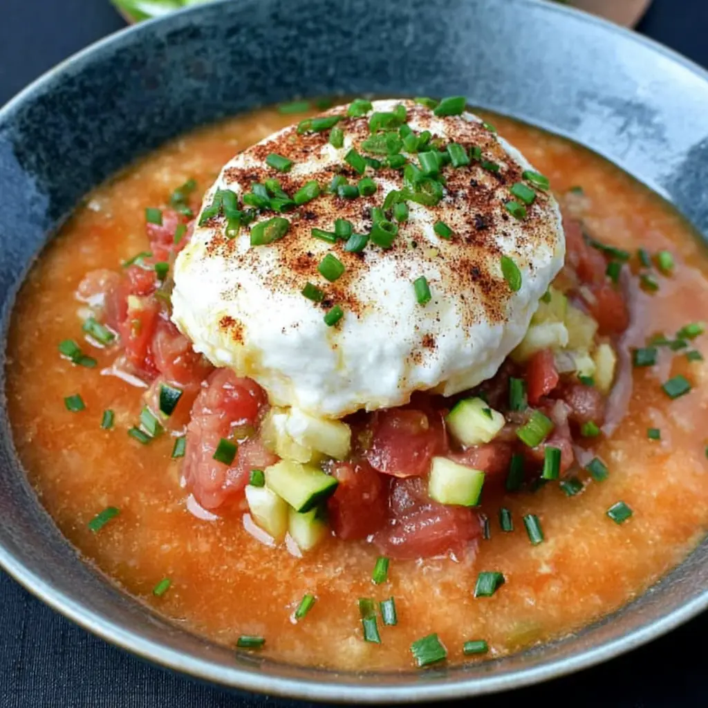 Gaspacho mirepoix de légumes d'été