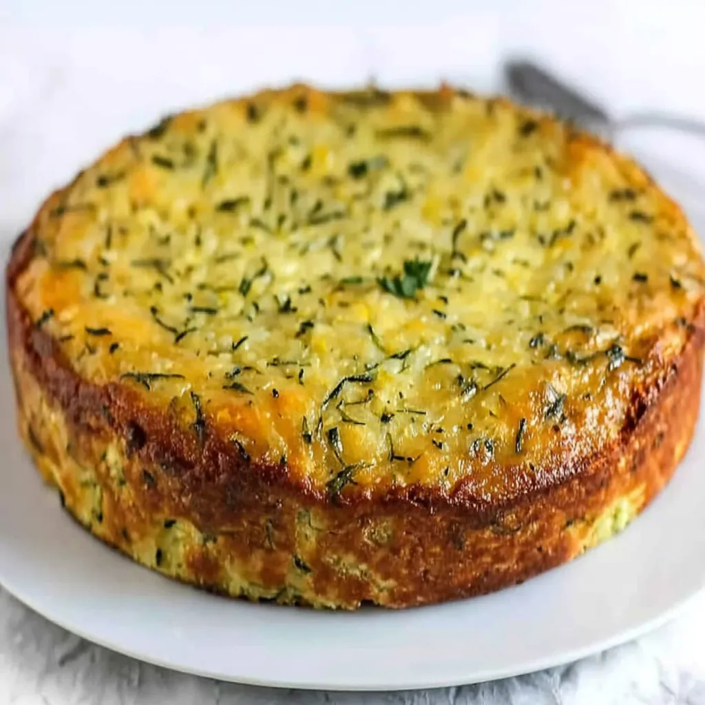 Gâteau de courgettes au poulet