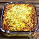 Gratin courgettes riz