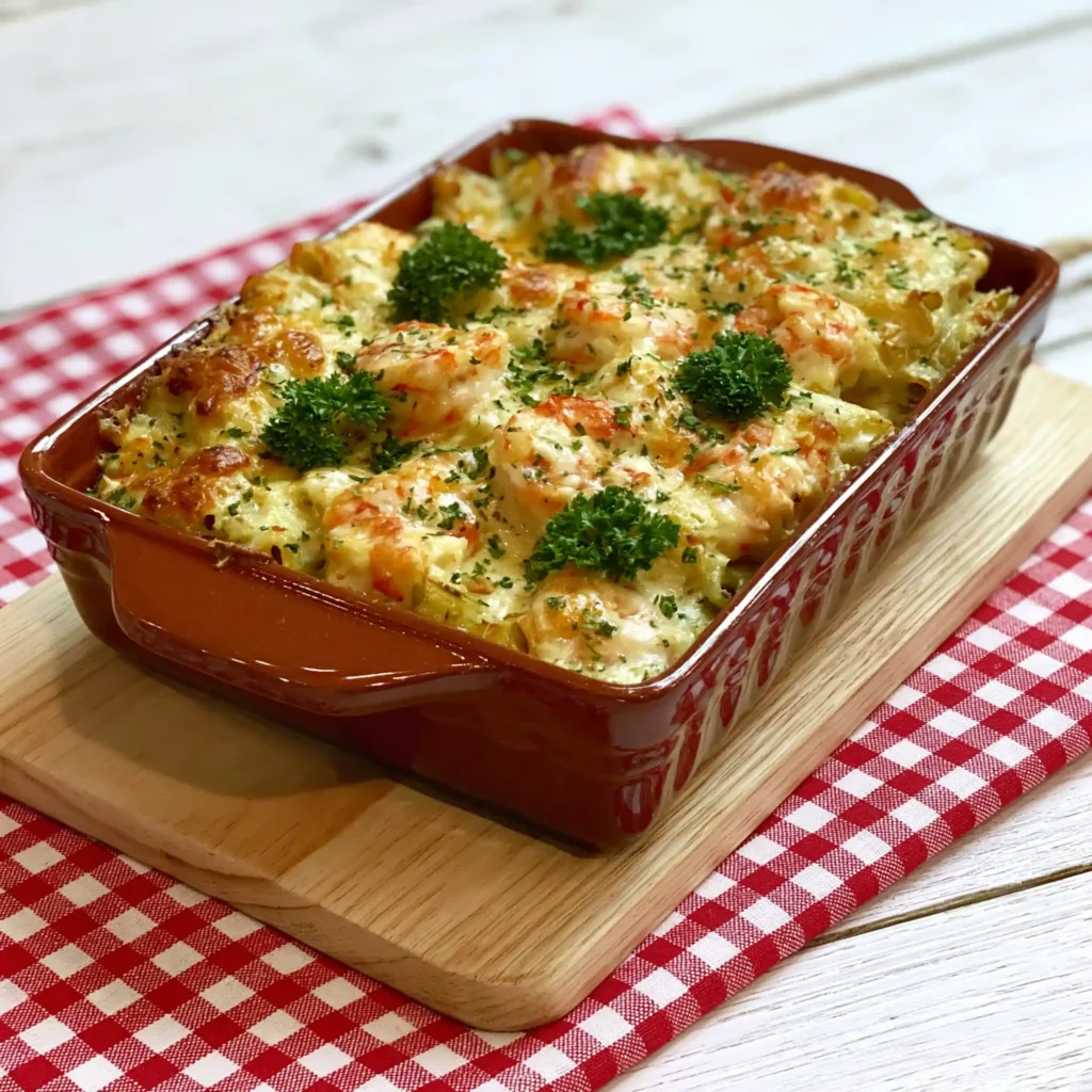 Gratin de fruits de mer