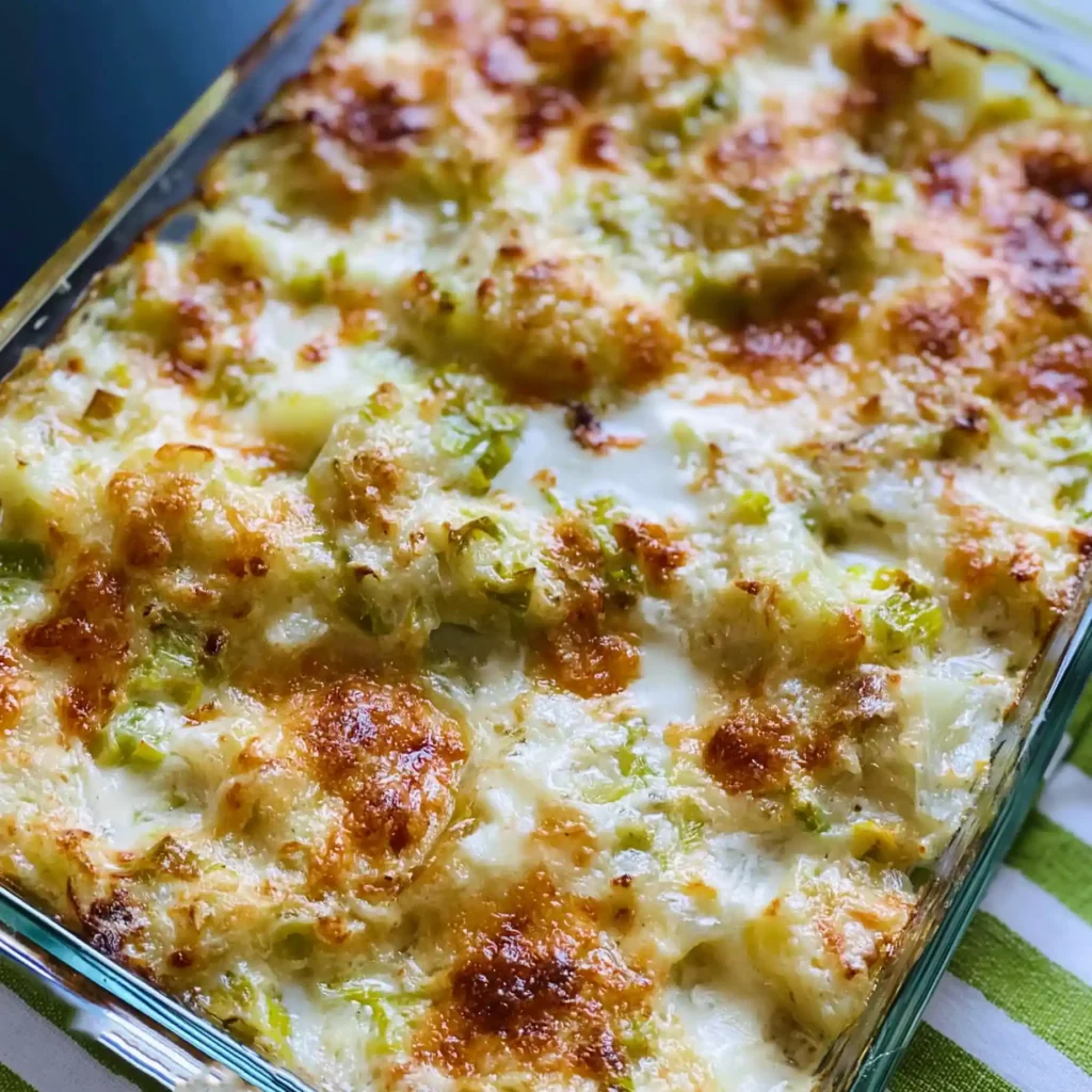 Gratin de poireaux
